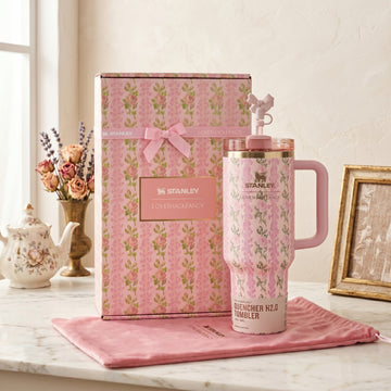 Stanley x LoveShackFancy Quencher H2.0 FlowState Tumbler 40 oz