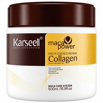 Karseell Maca Power Essence Repair Collagen Hair Mask Treatment 500ml/16.9oz
