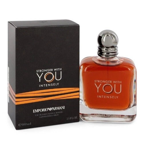 Emporio Armani Stronger With You Intensely Eau de Parfum for Men – 3.4 oz / 100ml